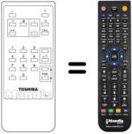 Télécommande équivalente CT-9552