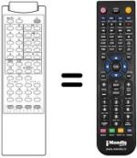 Replacement remote control REMCON1072