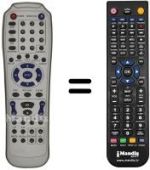 Replacement remote control REMCON248