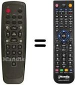 Replacement remote control REMCON921