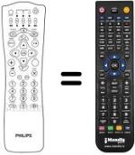 Télécommande équivalente REMCON998