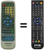 Replacement remote control REMCON716
