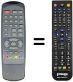 Télécommande équivalente REMCON145