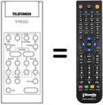 Télécommande équivalente Telefunken P590D