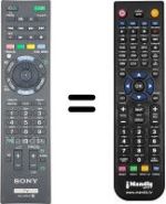 Télécommande équivalente Sony KDL46EX725