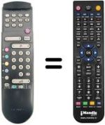 Télécommande équivalente REMCON859