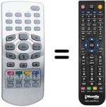 Télécommande équivalente REMCON1067