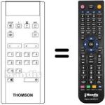 Télécommande équivalente Thomson 249456