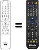 Télécommande équivalente Sony KV-32LS35U
