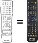 Télécommande équivalente REMCON1188
