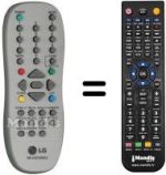 Télécommande équivalente LG MKJ30036802