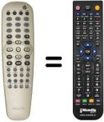 Télécommande équivalente REMCON915