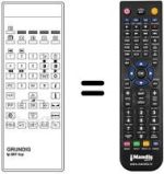 Replacement remote control Grundig CINEMA117100