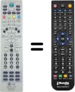 Replacement remote control LG RE-44SZ20RD