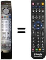 Télécommande équivalente Panasonic TX-32LXD600