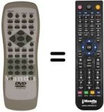 Replacement remote control REMCON760