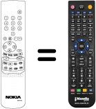 Télécommande équivalente RCN600