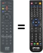 Télécommande équivalente RC5840