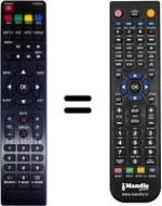 Replacement remote control Oceanic Ocealed