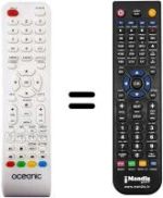 Replacement remote control Oceanic Ocealed240816W7