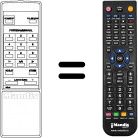 Télécommande équivalente Orion 076G0292006