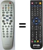 Replacement remote control Philips 23PF9945-12A