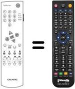 Replacement remote control REMCON171