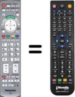 Télécommande équivalente Panasonic TX-L42G20E