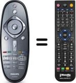 Replacement remote control Philips 46PFL7695M / 08