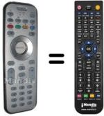 Télécommande équivalente Philips 313923813171
