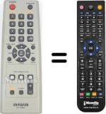 Télécommande équivalente RC-CAS03