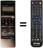 Télécommande équivalente RC-E