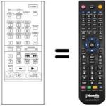 Télécommande équivalente RC-V37A