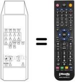 Télécommande équivalente RC390