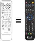 Télécommande équivalente RC6X03FE