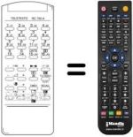 Télécommande équivalente Metz RC700A