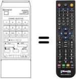 Télécommande équivalente RC81