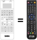 Télécommande équivalente RC8B20