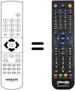 Télécommande équivalente Hitachi CS2992TAN