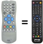 Replacement remote control REMCON594