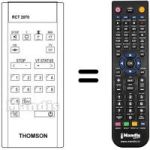 Gleichwertige Fernbedienung Thomson 55MV51