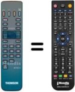 Télécommande équivalente RCT3016