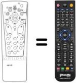 Télécommande équivalente RCT314