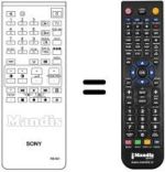Gleichwertige Fernbedienung Sony A-1470-735A