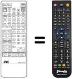 Gleichwertige Fernbedienung RM-C702