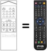 Télécommande équivalente Samsung CB5013Z