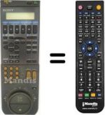 Gleichwertige Fernbedienung Samsung RMT-V104A