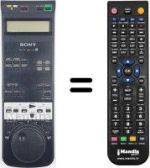 Replacement remote control RMT-V127