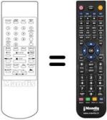 Télécommande équivalente RRMCG0131AJSA