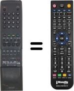 Télécommande équivalente Sharp RRMCG1023BMSA